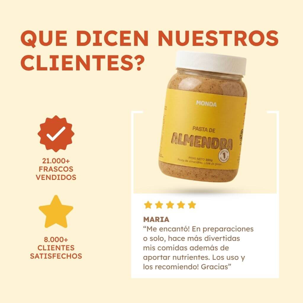 Pasta de Almendras - Marca Monda