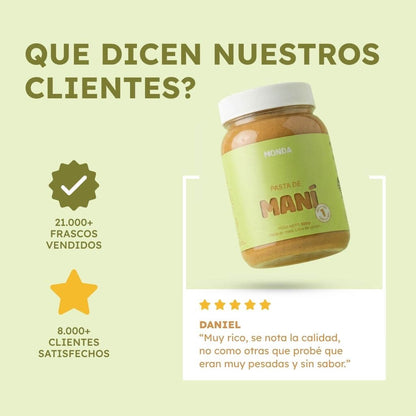 Pasta de Maní - Marca Monda