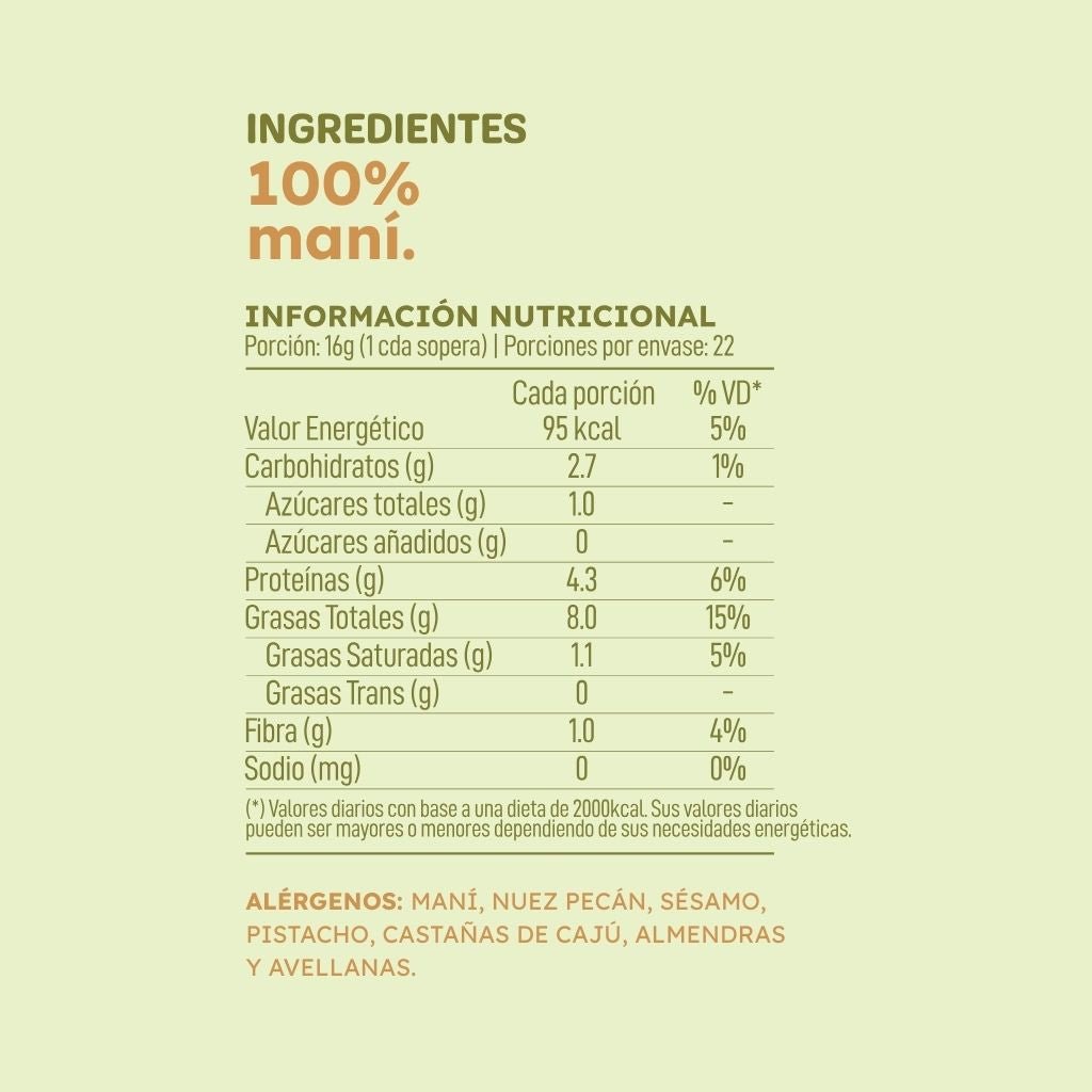 Pasta de Maní - Marca Monda