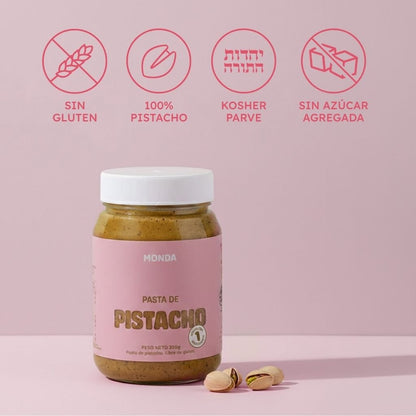 Pasta de Pistacho - Marca Monda