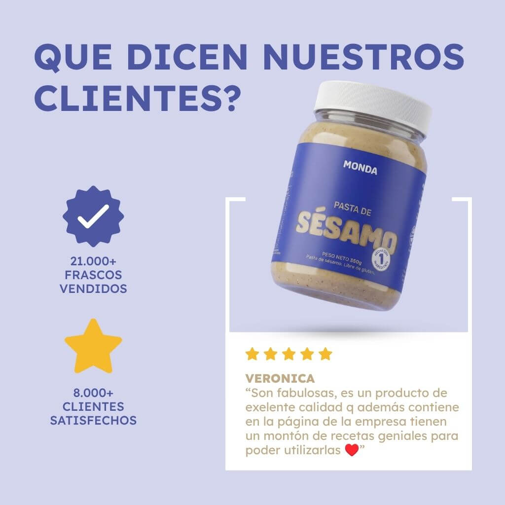 Pasta de Sesamo - Marca Monda