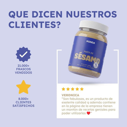 Pasta de Sesamo - Marca Monda