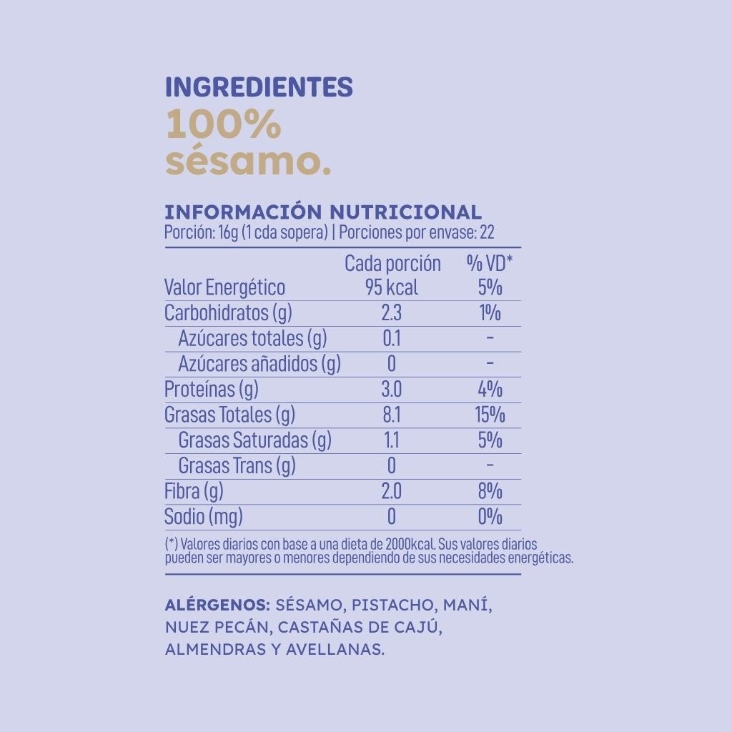 Pasta de Sesamo - Marca Monda